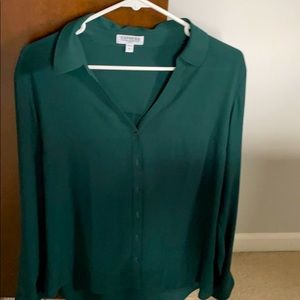 Forest green portfolio shirt